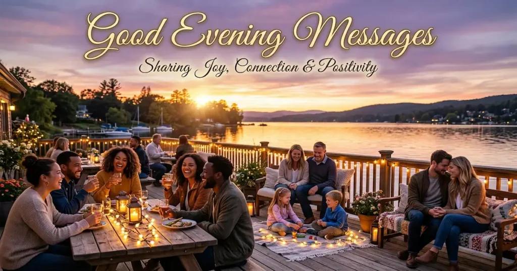150+ Good Evening Messages, Wishes & Quotes (Romantic, Sweet & Uplifting for Every Occasion)