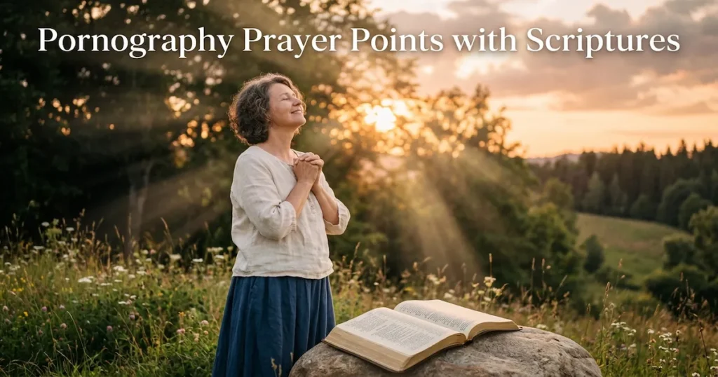 25+ Powerful Pornography Prayer Points with Scriptures for True Freedom and Healing