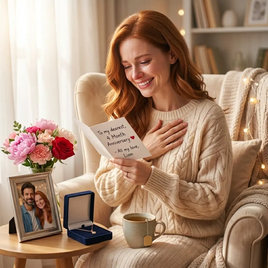 4 Month Anniversary Blessings and Messages for Her
