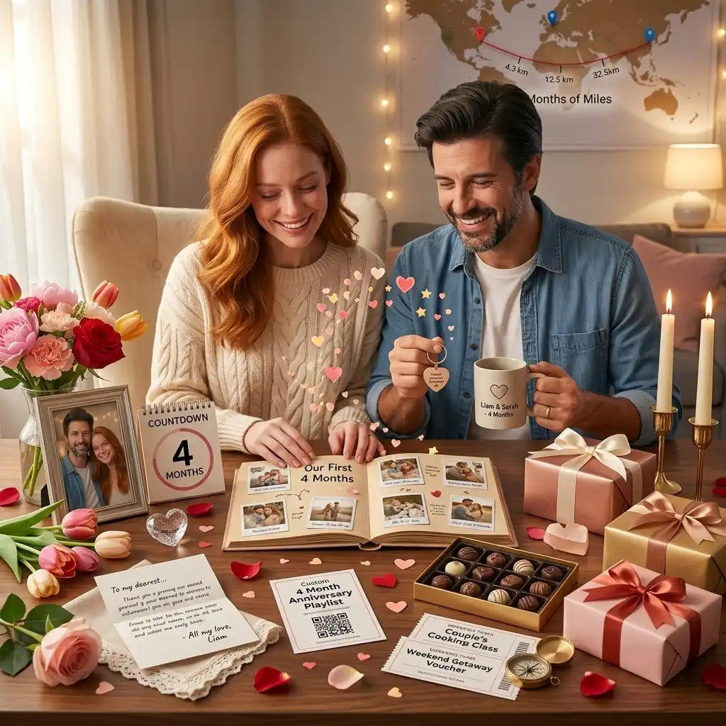 Gift Ideas to Make Your 4 Month Anniversary Special