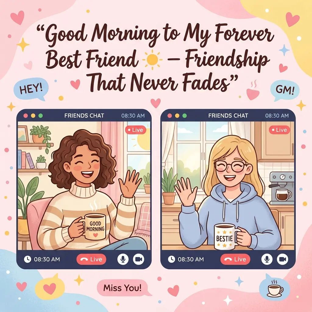 Good Morning Message for Best Friends