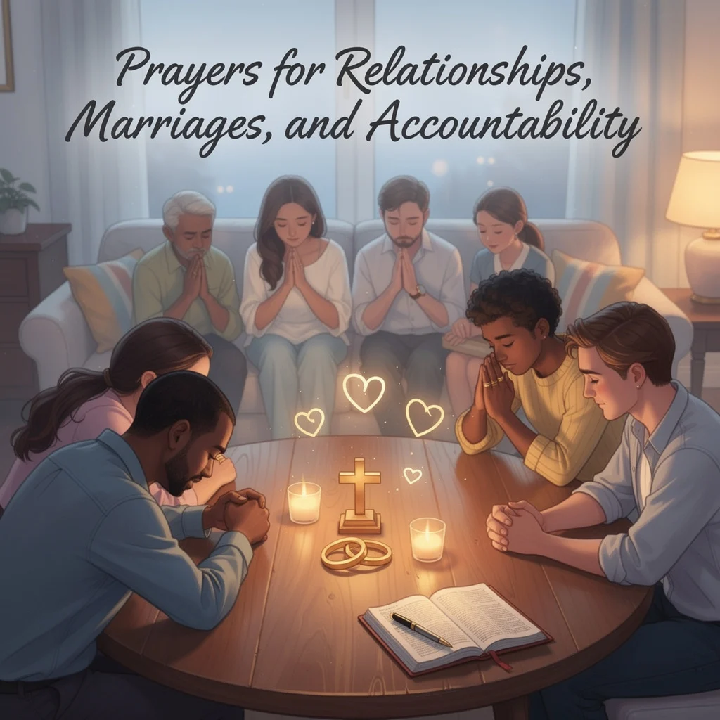 Prayers for Relationships, Marriages, and Accountability
