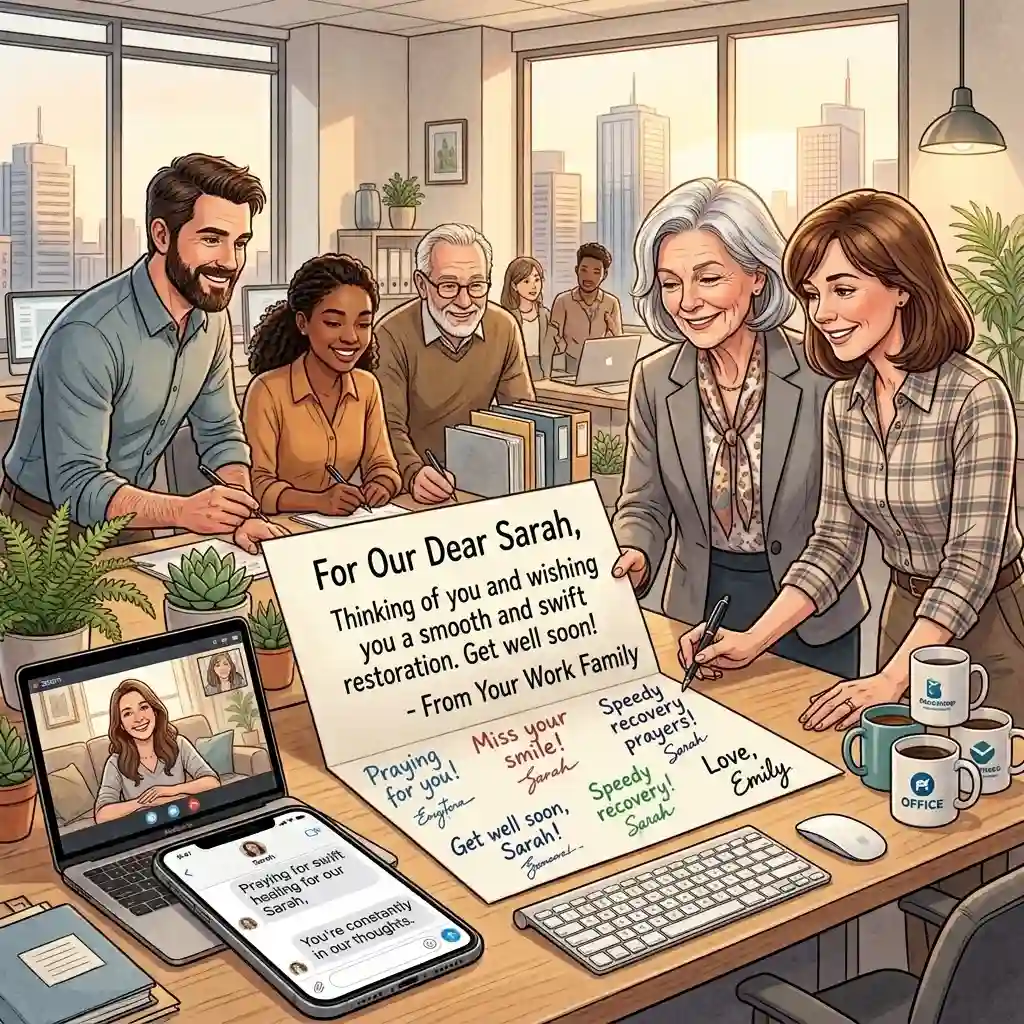 Speedy Recovery Prayer Messages for Friends & Colleagues