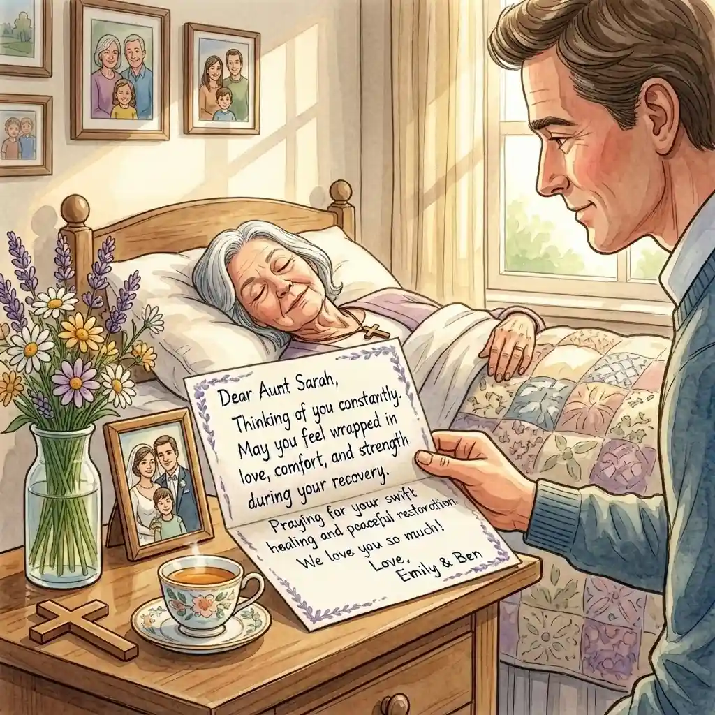 Speedy Recovery Prayer Messages for Loved Ones