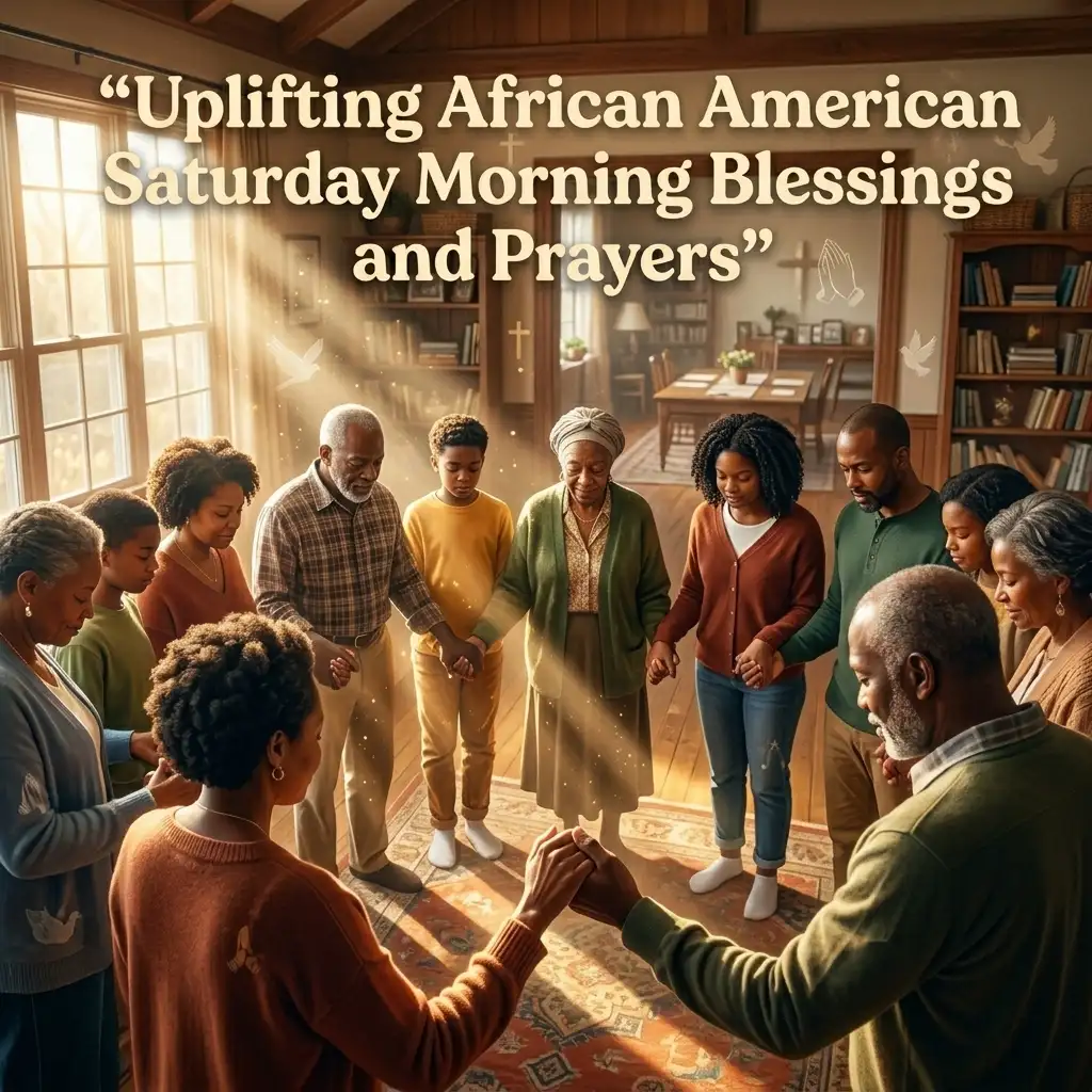 Uplifting African American Saturday Morning Blessings and Prayers