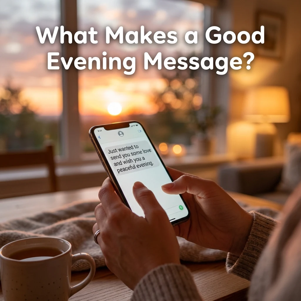 What Makes a Good Evening Message