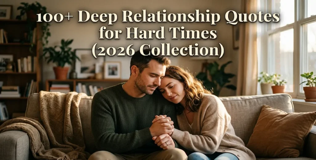 100+ Deep Relationship Quotes for Hard Times (2026 Collection)