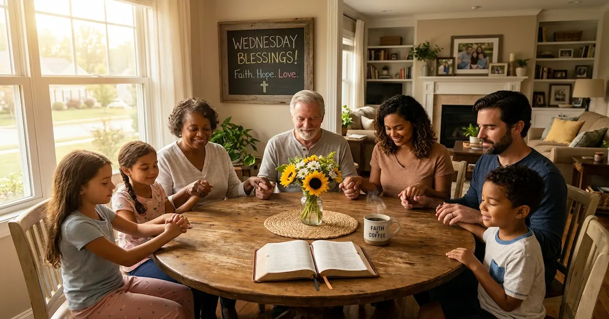 150+ Wednesday Prayer for Family and Friends – Blessings for a Hopeful Midweek