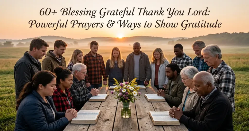 60+ Blessing Grateful Thank You Lord Powerful Prayers & Ways to Show Gratitude