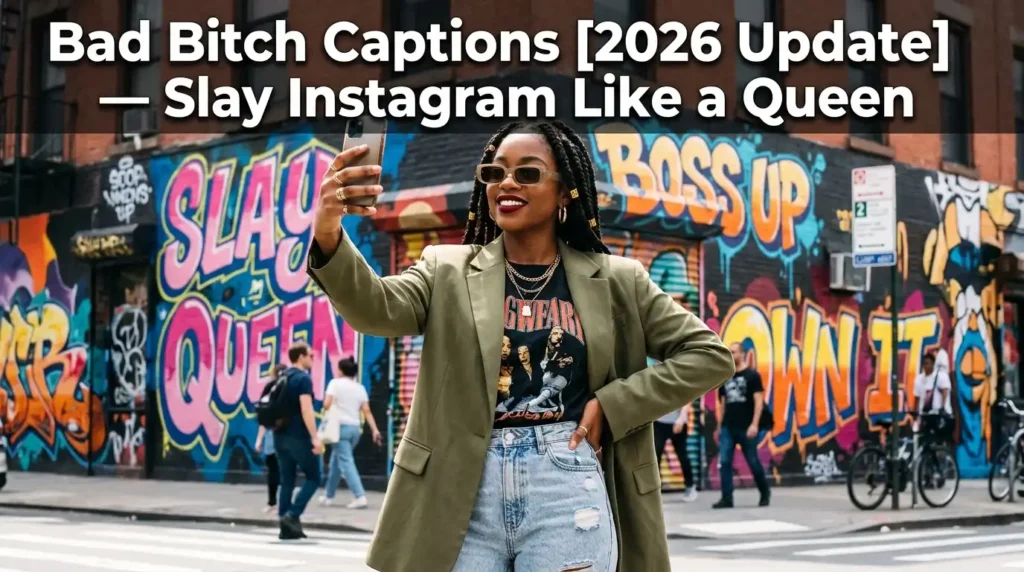 Bad Bitch Captions Be The Instagram Queen in the USA