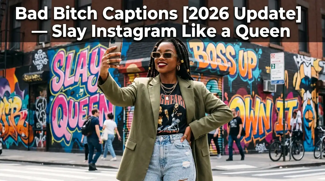Bad Bitch Captions Be The Instagram Queen in the USA