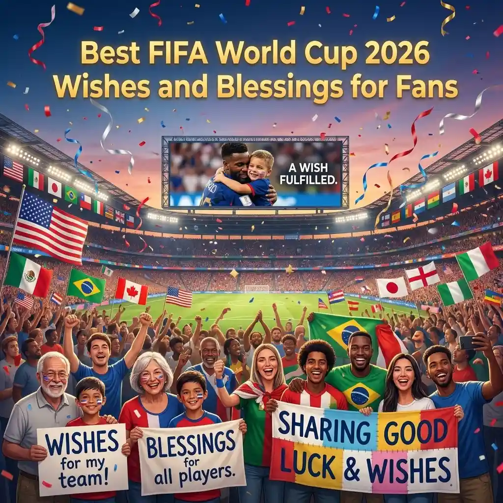 Best FIFA World Cup 2026 Wishes and Blessings for Fans