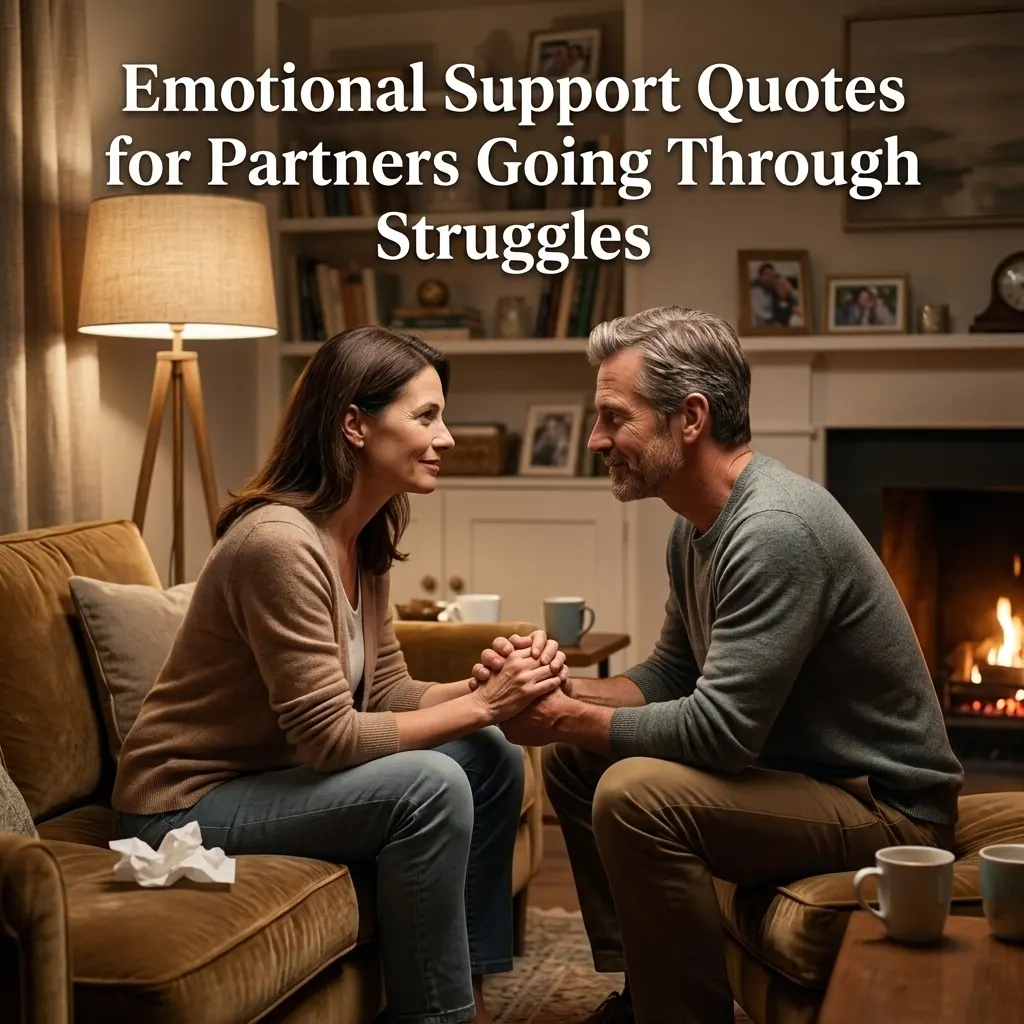 Emotional Support Quotes for Partners Going Through Struggles