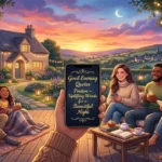 Good Evening Quotes Positive – Uplifting Words for a Beautiful Night