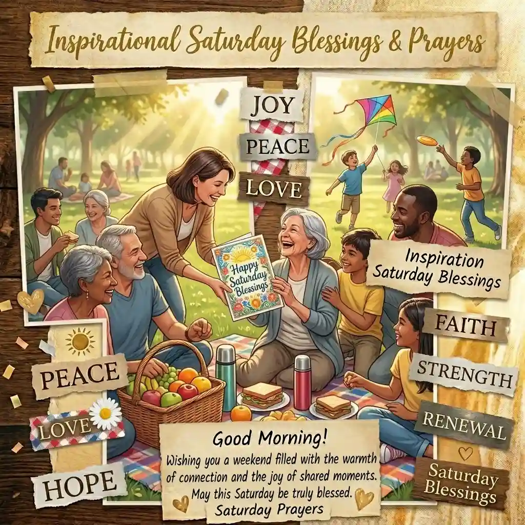 Happy Saturday Blessings to Share with Friends and Family