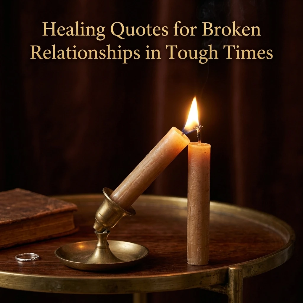 Healing Quotes for Broken Relationships in Tough Times