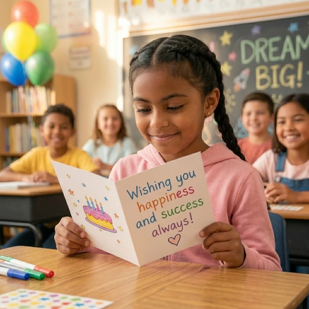 Heartfelt Birthday Messages for Students