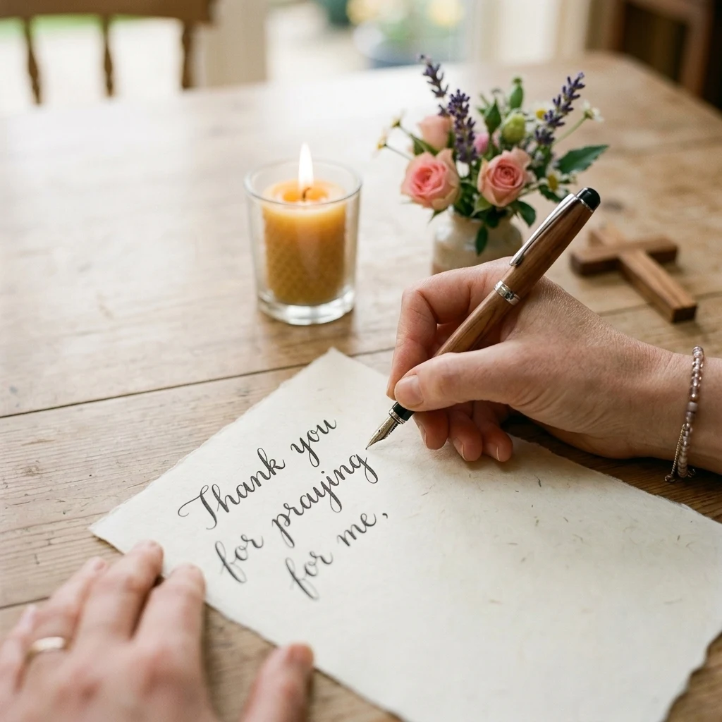 Heartfelt Thank You for Praying For Me Messages