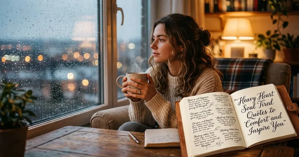 Heavy Heart Soul Tired Quotes to Comfort and Inspire You