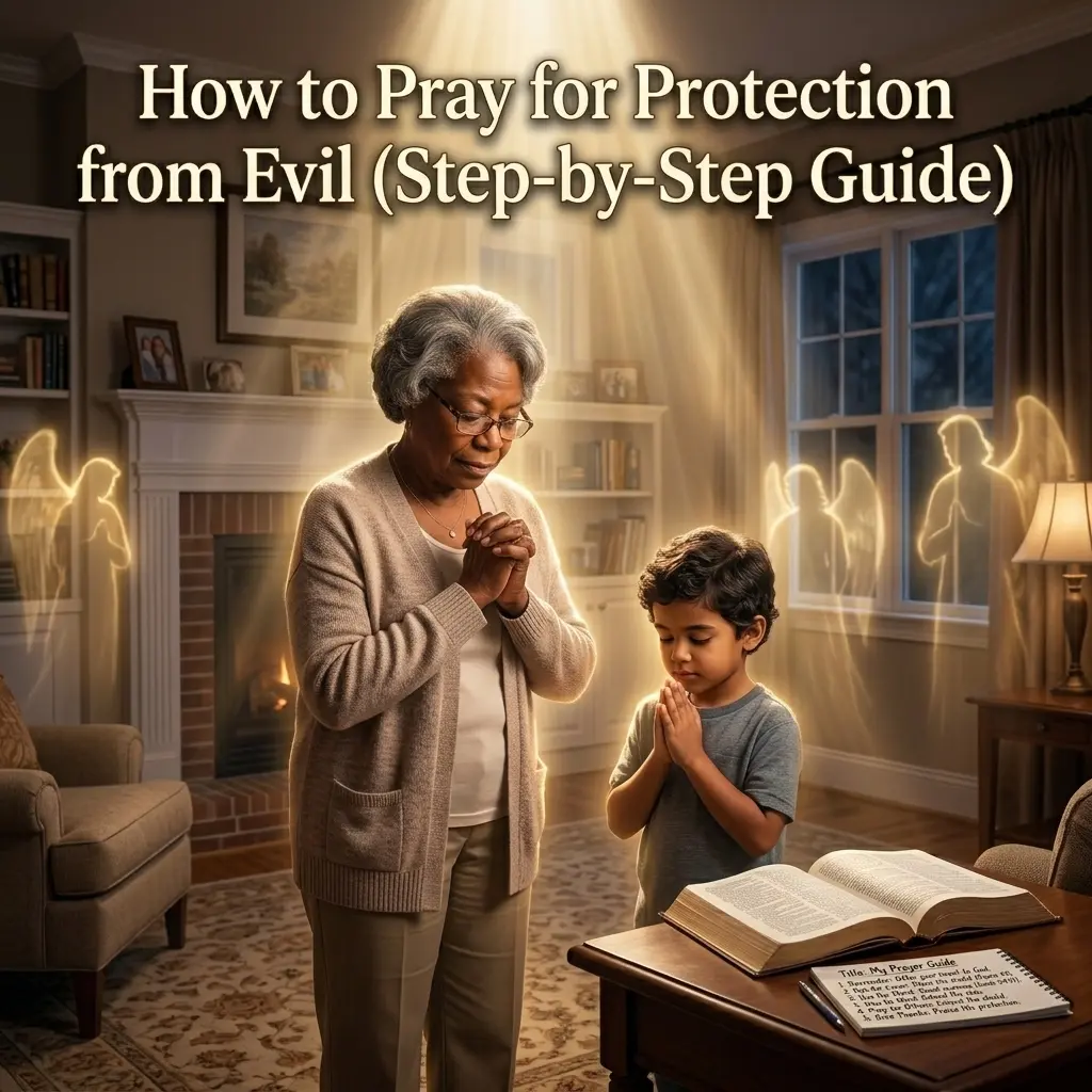 How to Pray for Protection from Evil (Step-by-Step Guide)