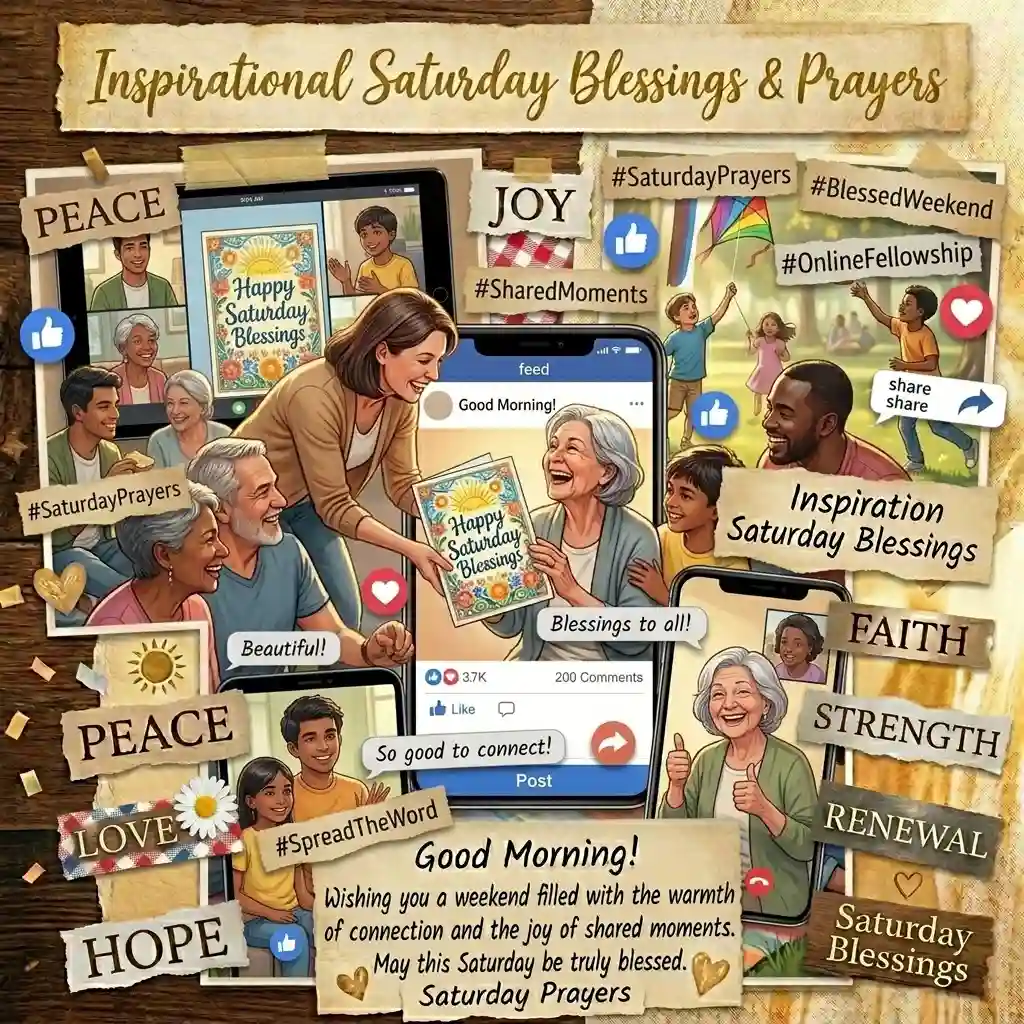 How to Share Saturday Blessings on Social Media