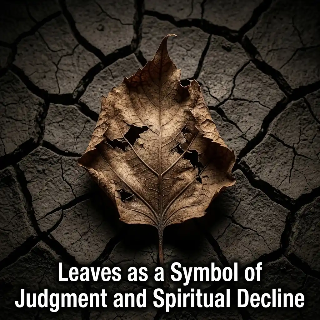 Leaves as a Symbol of Judgment and Spiritual Decline