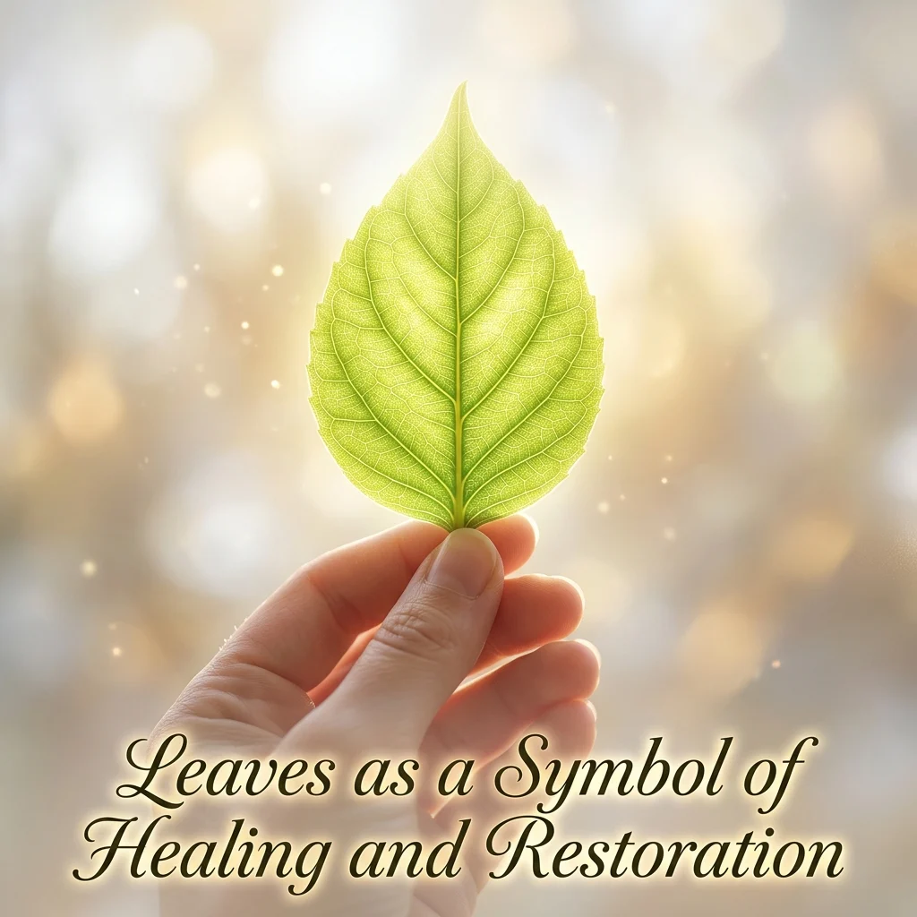 Leaves as a Symbol of Life, Growth, and Prosperity