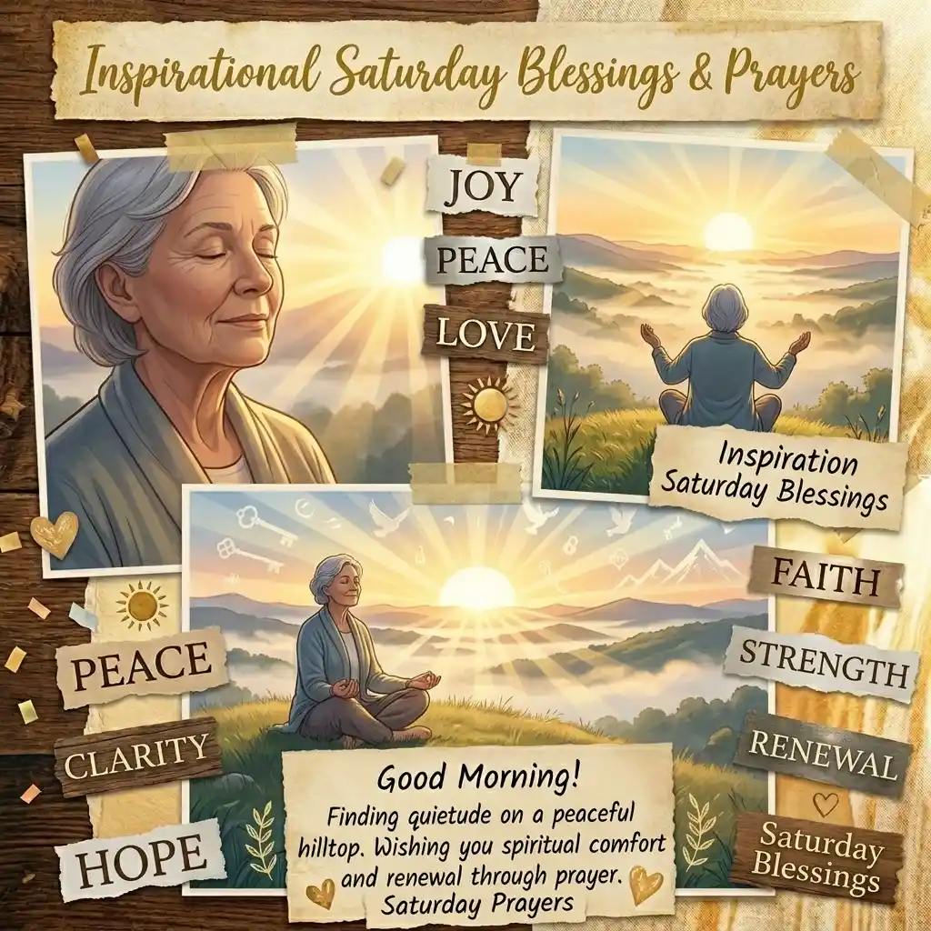 Saturday Prayers for Strength, Peace, and Clarity