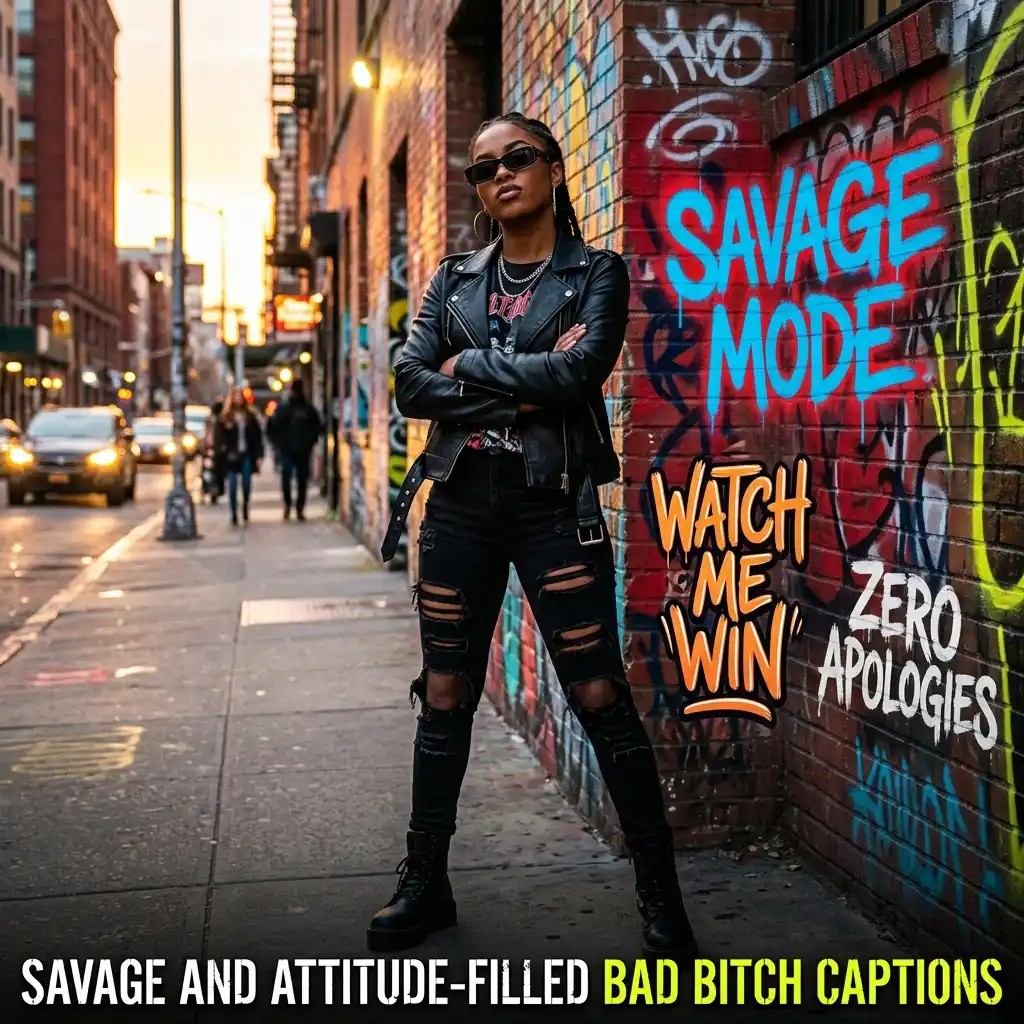 Savage and Attitude-Filled Bad Bitch Captions