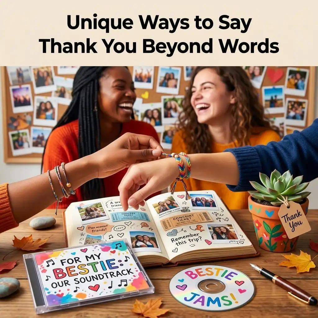 Unique Ways to Say Thank You Beyond Words