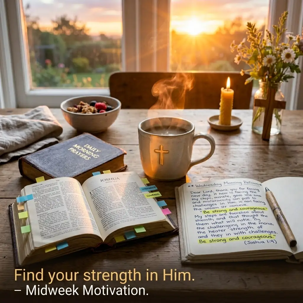 Wednesday Motivational Quotes and Scripture Reflections