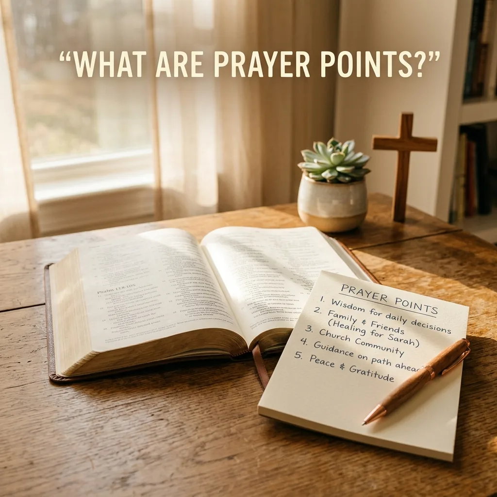 What Are Prayer Points