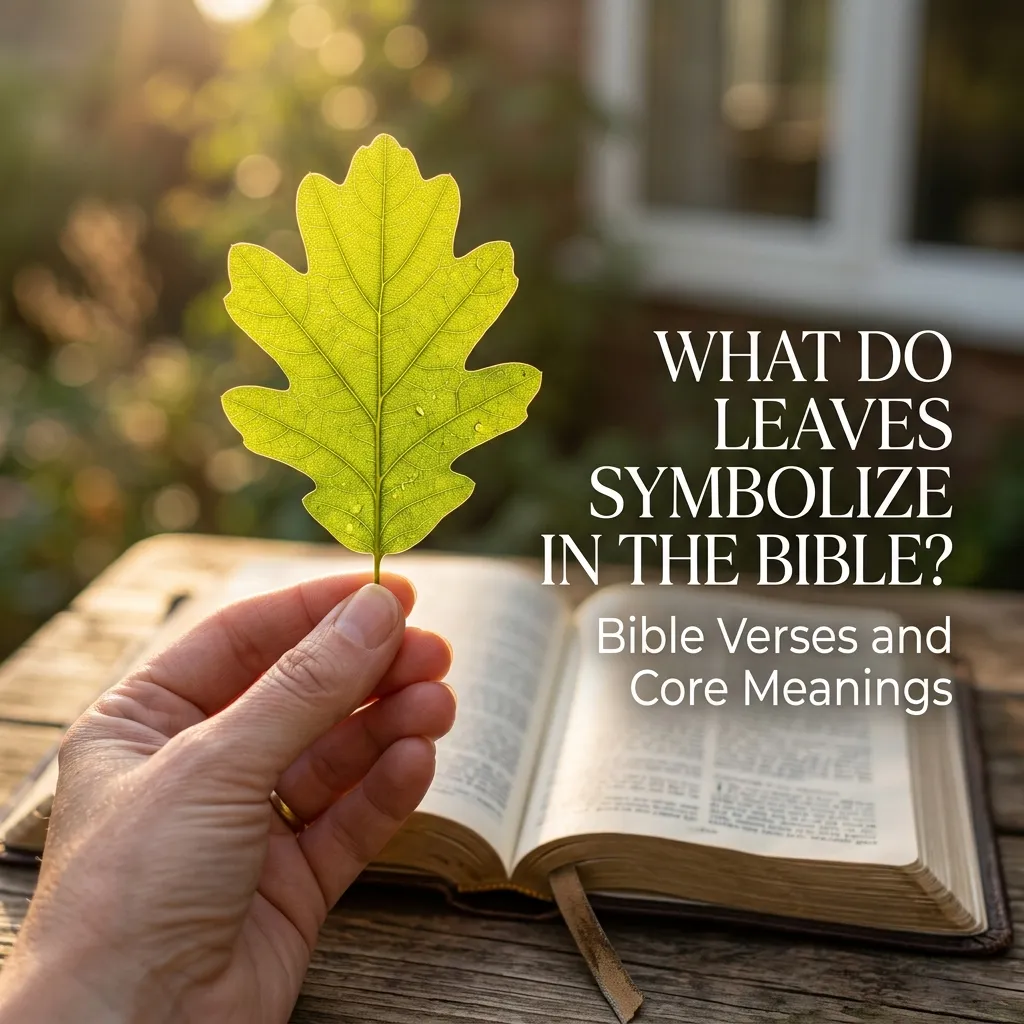 What Do Leaves Symbolize in the Bible Bible Verses and Core Meanings